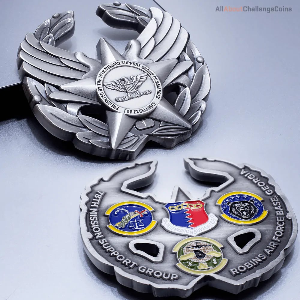 78th Support Group Challenge Coin All About Challenge Coins.png.LargeWebP