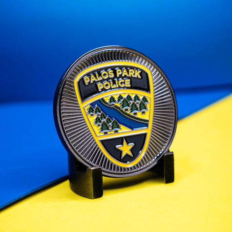 Palos Park Police Challenge Coins