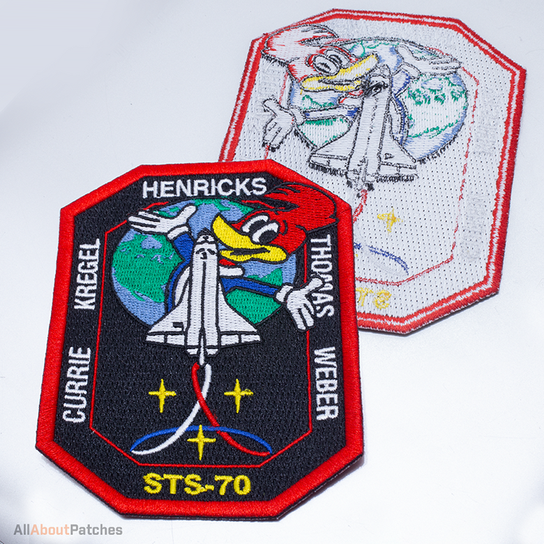 STS-70 Henricks Embroidered Patch