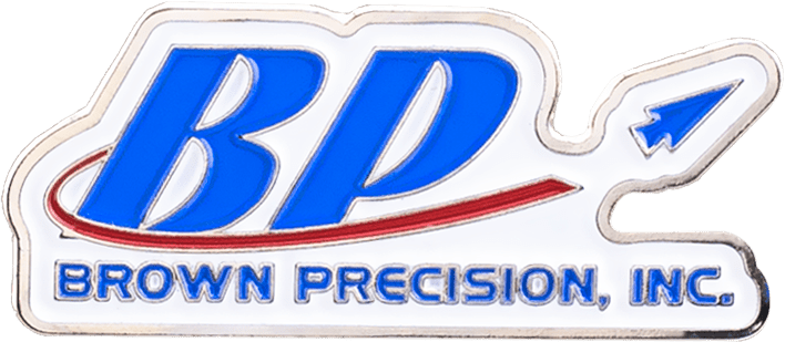 BP Brown Precision - Depot Pins - Lapel Pin-1