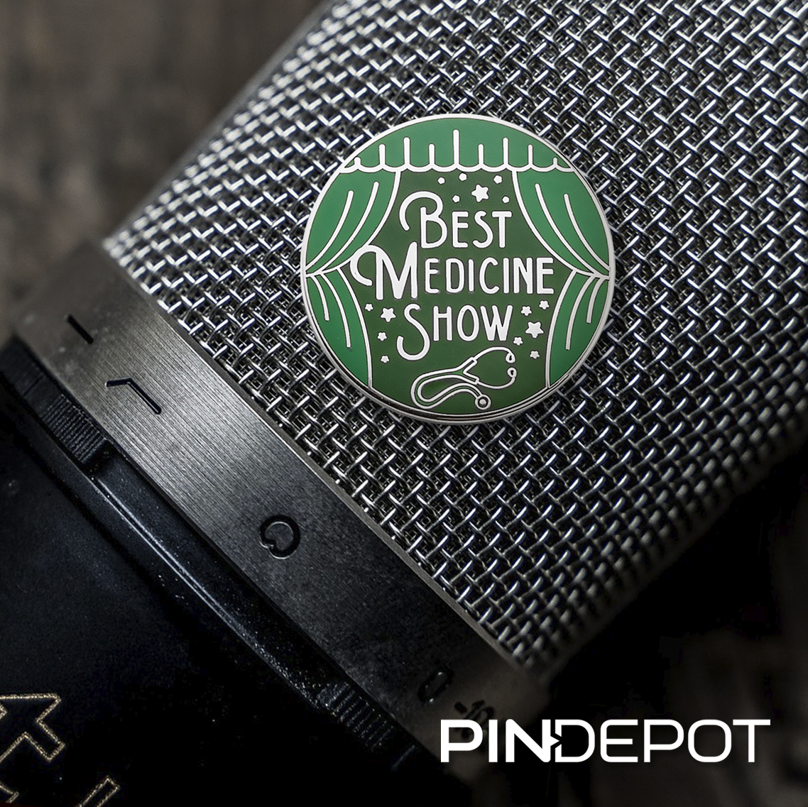 Best Medicine Show Lapel Pin by Pin Depot